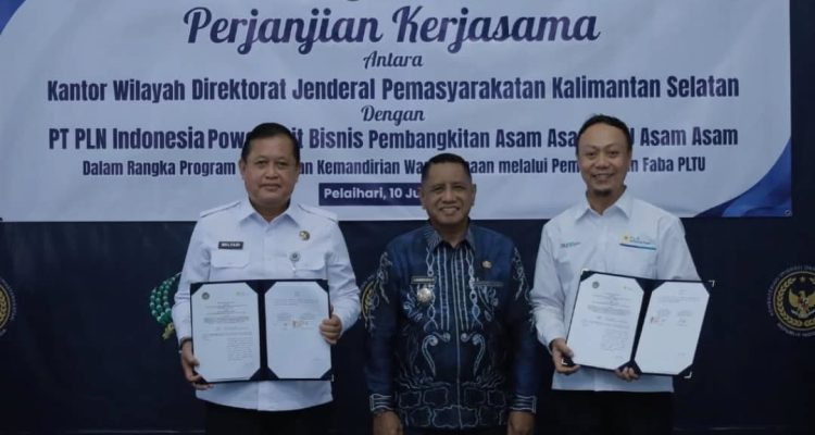 Wabup. Tanah Laut Apresiasi Kolaborasi Kementerian Imigrasi dan Pemasyarakatan Kalsel dengan  PLTU Asam-Asam