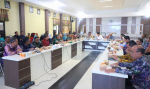 Bupati Tala Pimpin Rapat Koordinasi Penetapan Panitia HUT ke-80 RI