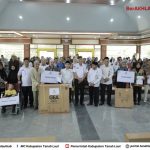 Baznas Tanah Laut  berikan bantuan Dana sosial  Rp.177.773.000., kepada Warga