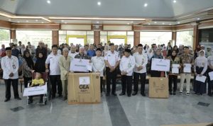 Baznas Tanah Laut  berikan bantuan Dana sosial  Rp.177.773.000., kepada Warga