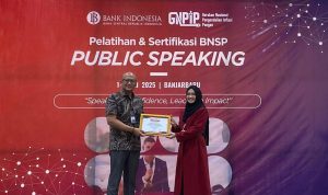 Naik Kelas! Puluhan Jurnalis Kalsel Ikuti Sertifikasi Public Speaking dari BI