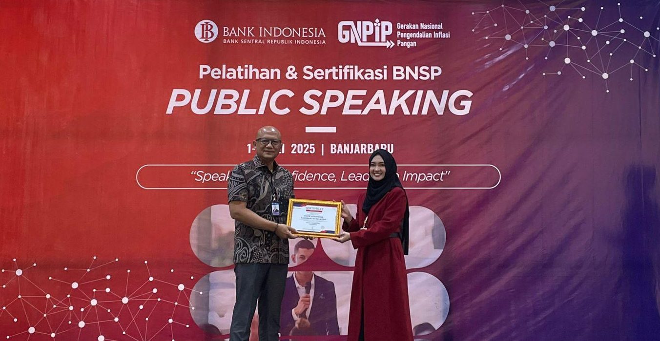 Naik Kelas! Puluhan Jurnalis Kalsel Ikuti Sertifikasi Public Speaking dari BI