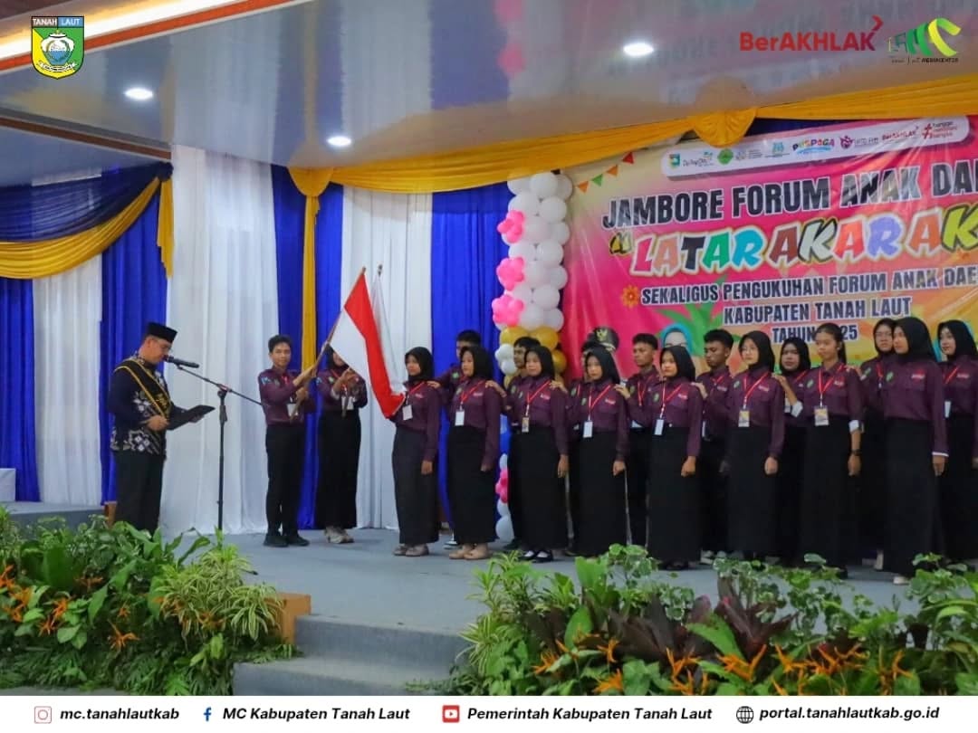 Jambore dan Pelantikan Forum Anak Daerah Kabupaten Tanah Laut 2025-2027 Resmi Dibuka
