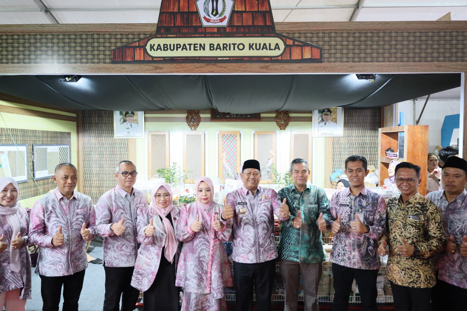 Di Kalsel EXPO 2025, Bupati Bahrul tegaskan  potensi khas Barito Kuala dipamerkan secara maksimal