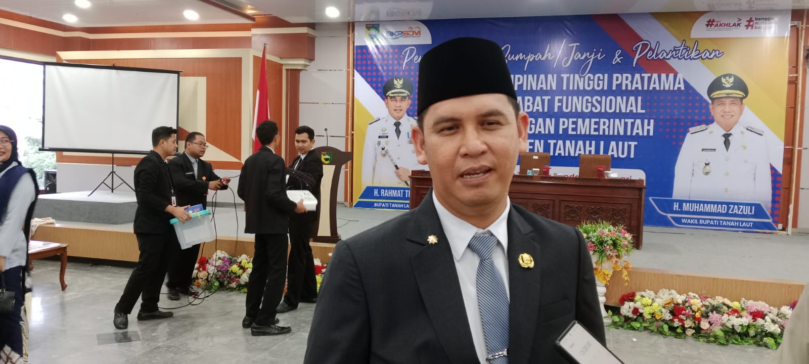 Anderis Kepala SKPD Bapenda Tanah Laut  : Optimalkan Pendapatan Daerah