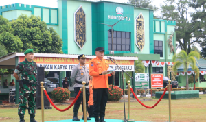 Bupati Tala bersama KODIM koordinasi dilintas sektor antisipasi potensi bencana karhutla