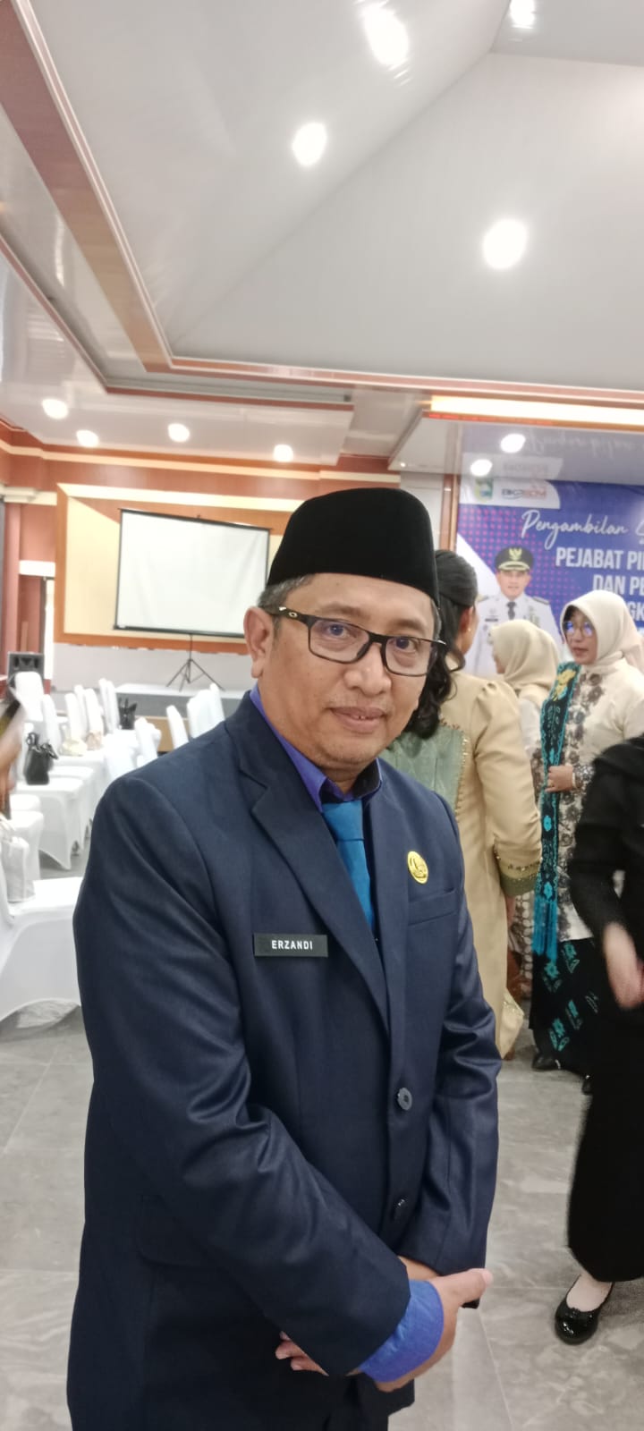 Gt Erzandi naik kelas Pimpin Kepala Dinas PRKPLH Pemkab. Tanah Laut