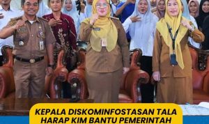 Kepala Diskominfostasan Tala Buka secara resmi Sosialisasi KIM