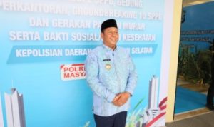 Bupati Batola Hadiri Kunjungan Kapolri di Polda Kalsel