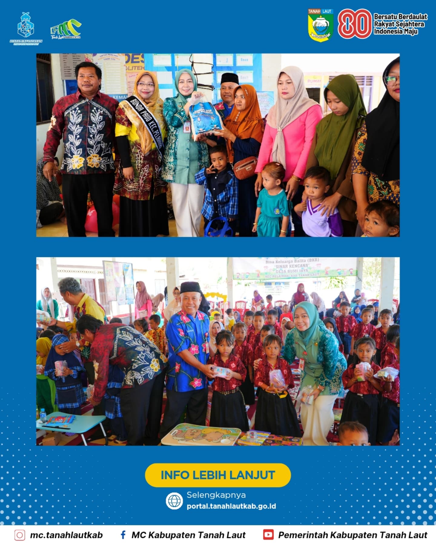 DP3A P2KB gelar lomba Bina Keluarga Balita