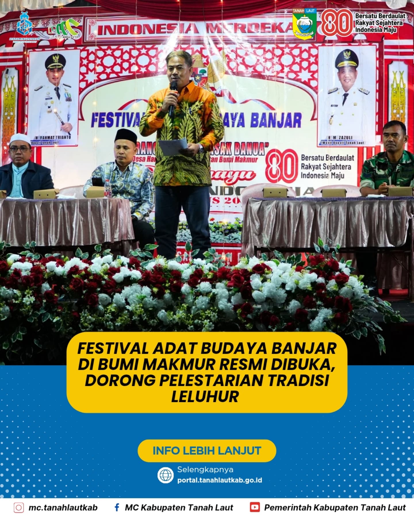 Pemkab. Tanah Laut mendukung penuh kelestarian Budaya Banjar
