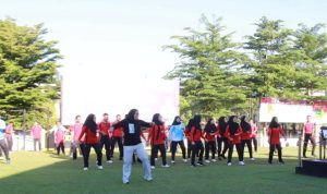 Perkuat Kebersamaan, POLRES Banjar Giatkan olahraga bersama