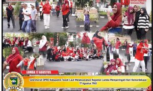 Meriah! Sekretariat DPRD Tanah Laut Gelar Lomba 17 Agustus 2025, dari Zumba hingga Adu Kreativitas