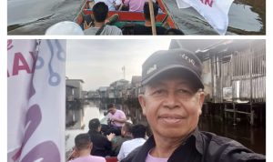 Ketum DPP SMSI : Tidak Perlu harus di tata bantaran Sungai Kalayan Banjarmasin yang penting Bersih