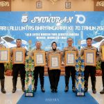 HUT Lantas ke 70, Satlantas Polres Banjar Juara I Lomba Film Pendek Polantas Menyapa