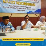 Sekda : Membuka Rapat Koordinasi Perlindungan Perempuan dan TPPO