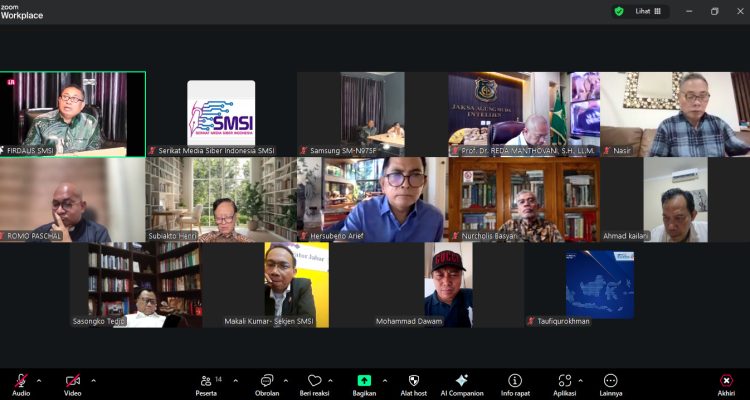 SMSI Gelar Rapat Bersama Dewan Pembina dan Dewan Pakar untuk Rumuskan Sikap Kebangsaan