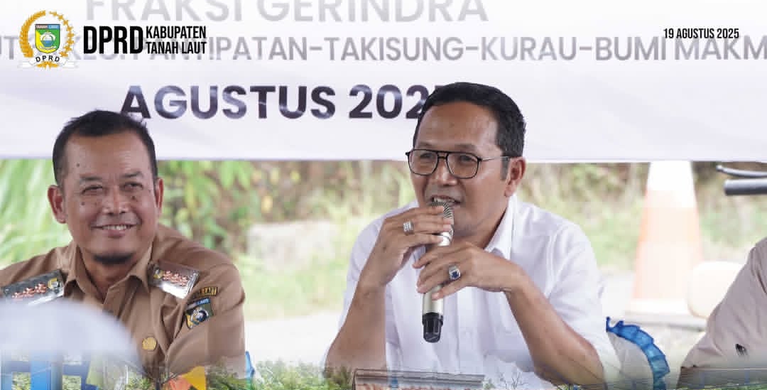 Ketua DPRD Tanah Laut H. Khairil Anwar Serap Aspirasi Warga Saat Reses di Desa Banua Tengah