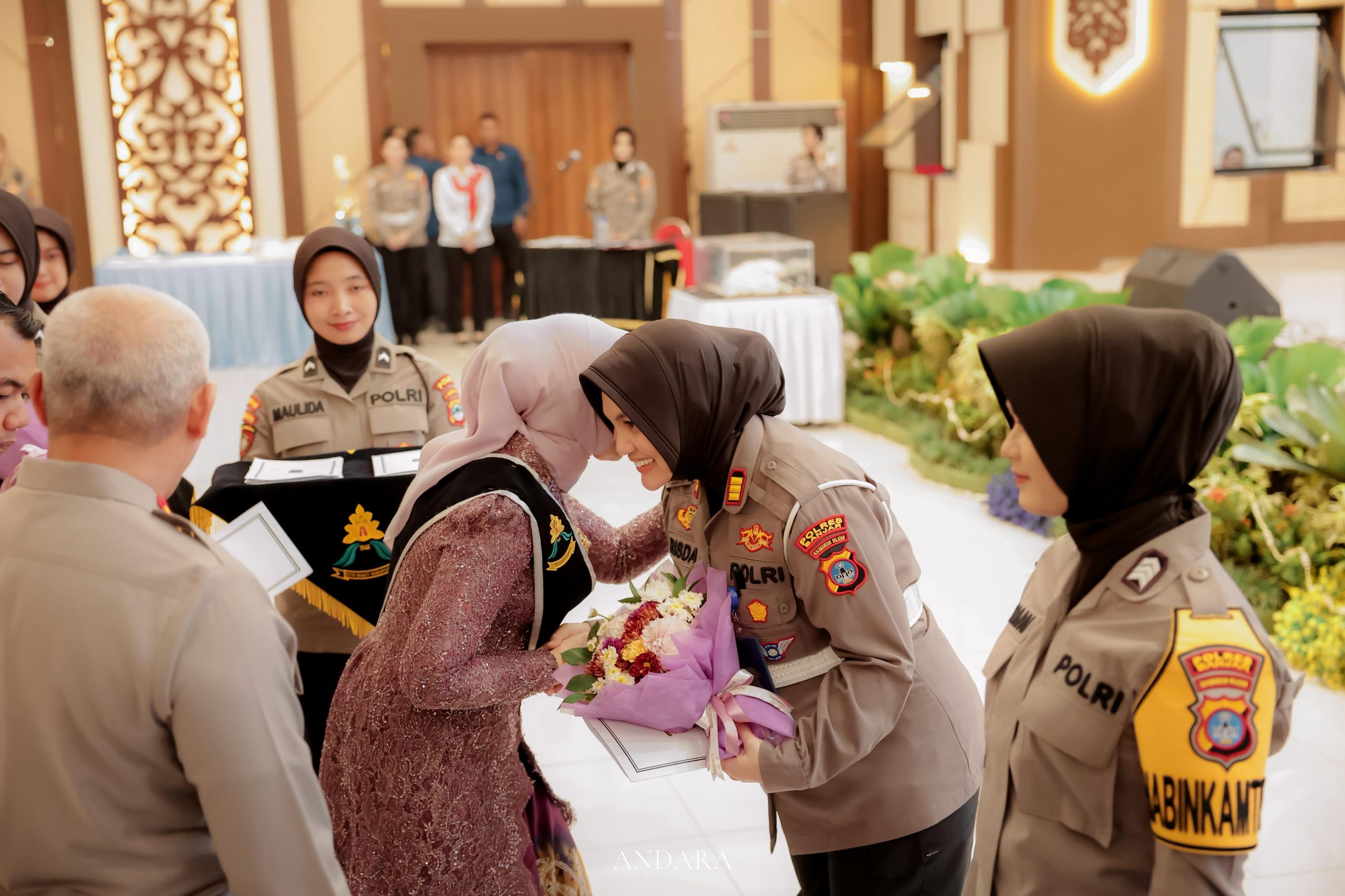Syukuran Hari Jadi Polwan ke-77, Polres Banjar Raih Penghargaan