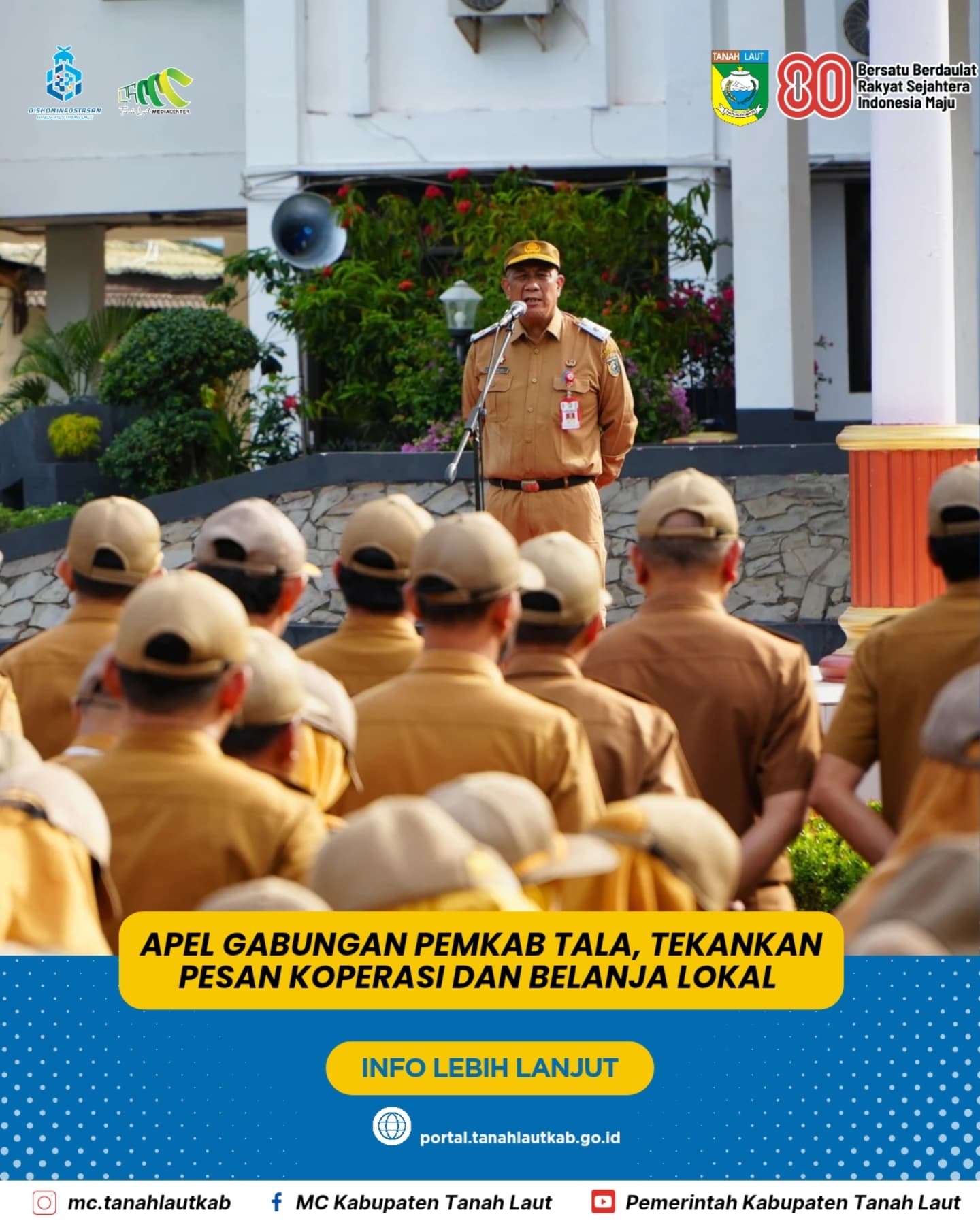 Di Apel Gabungan, Hairul Tekankan Pentingnya Pembenahan Sektor Koperasi