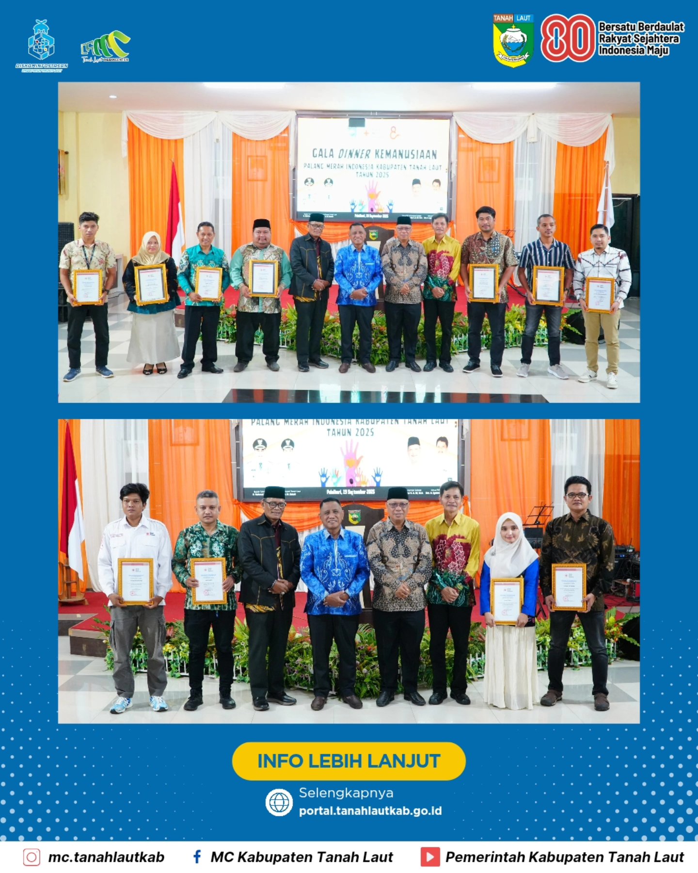 HM Zazuli  sampaikan apresiasi atas dedikasi seluruh anggota PMI dan relawan