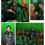 Hj Dian Rahmat sampaikan Apreasi yang tinggi dalam kunjungan ke TK Bina Ilmu