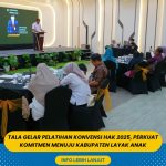 Pertama kali di Tala DP3AP2KB menggelar Pelatihan Konvensi Hak Anak