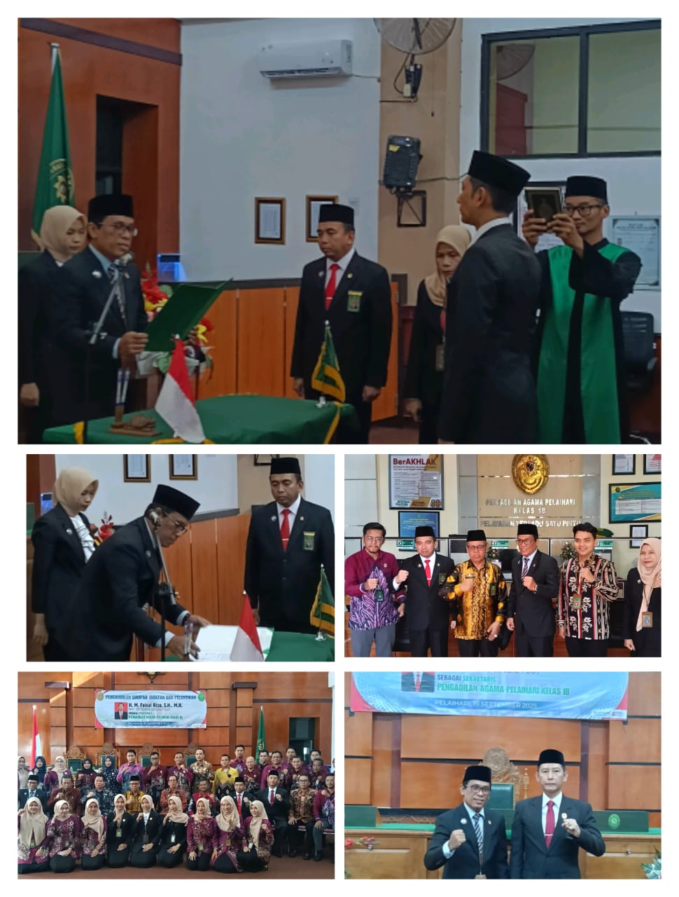 Mawardi melantik Sekretaris Pengadilan Agama Pelaihari, inginkan PTA naik Kelas jadi 1 B