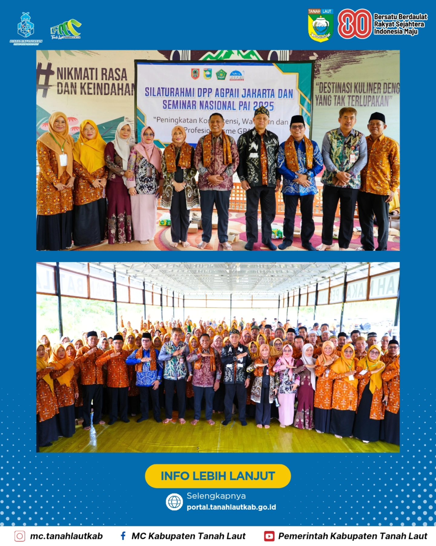 DPP AGPAII Gelar Seminar Nasional PAI 2025