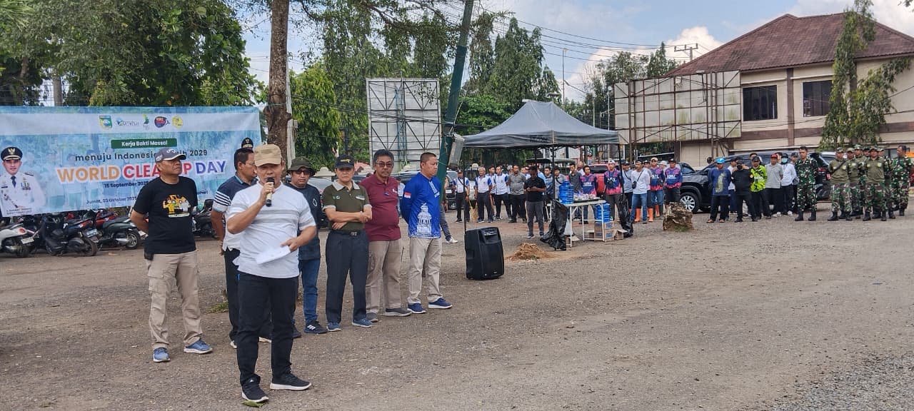 World Cleanup Day 2025 di Tanah Laut hidupkan Kegotong Royongan  “Menuju Indonesia Bersih 2029”