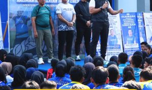 Bupati Tanah Laut Bakar semangat Atlit  dengan Bisa Bisa Bisa