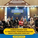 Stand Tanah Laut diminati pengunjung dalam dan Luar negeri pada Pameran Inacraft 2025