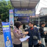Satlantas Polres Banjar Gelar Program ‘Polantas Menyapa’ di KB Samsat Martapura