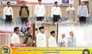 Wakil Bupati Zazuli : Jadikan Momentum disosialisasi anti Korupsi Gratifikasi Adalah Budaya Bersih di lingkungan Pemerintahan