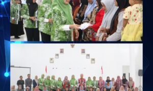 Dukung Pendidikan Usia Dini, GOW Tanah Laut Bagikan Tas Sekolah untuk Anak TK di Kurau dan Bumi Makmur