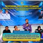Penguatan SDM dan Pemberdayaan UMKM Ekspos utama di Musrenbang Kecamatan Jorong, Kintap, dan Batu Ampar