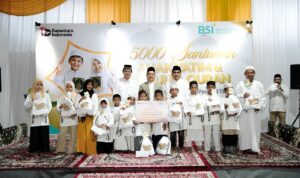 BSI Berbag i: 5.000 Anak Yatim Terima Santunan Serentak di Seluruh Indonesia