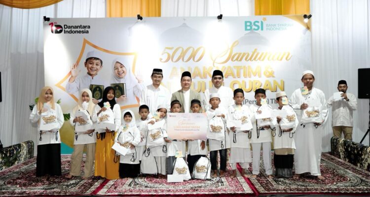 BSI Berbag i: 5.000 Anak Yatim Terima Santunan Serentak di Seluruh Indonesia