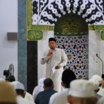 Bupati H. Bahrul Ilmi Laksanakan Sholat Idul Fitri di Desa Tatah Mesjid