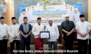 Masjid Al-Musyarafah, Pasar Lama jadi bermakna atas kehadiran Walikota HM Yamin