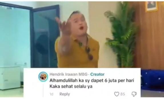 Bangun SPPG Rp 3,5 M, Pria Joget Cuan MBG Klaim Belum Balik Modal