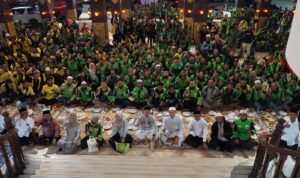 Pererat Silaturahmi, Wali Kota Banjarmasin Sahur Bersama Semua  Ojek Online