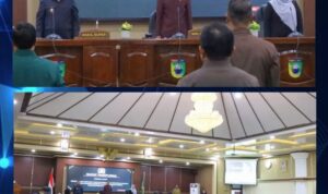 Wakil Bupati sampaikan  terima kasih pada Pimpinan dan  seluruh anggota DPRD Tanah Laut