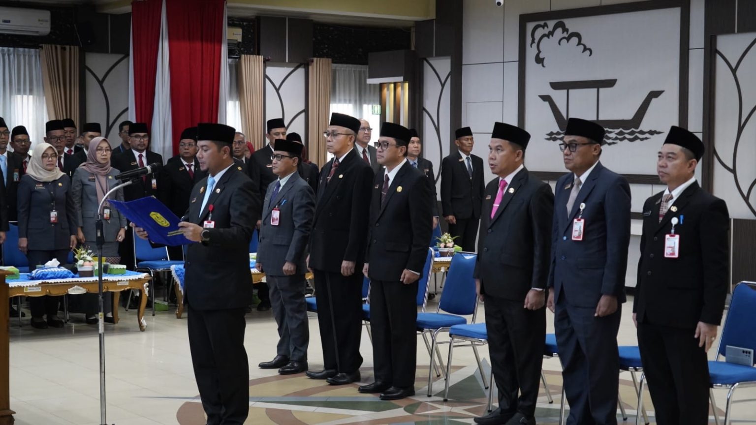 Walikota Yamin Lantik 7 Pejabat Pratama, Sekda Banjarmasin Ikut Tergeser