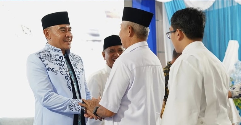 Bupati bersama Wakil Bupati Tanah Laut Gelar Open House membuka pintu silaturahmi 1 Syawal 1447 H