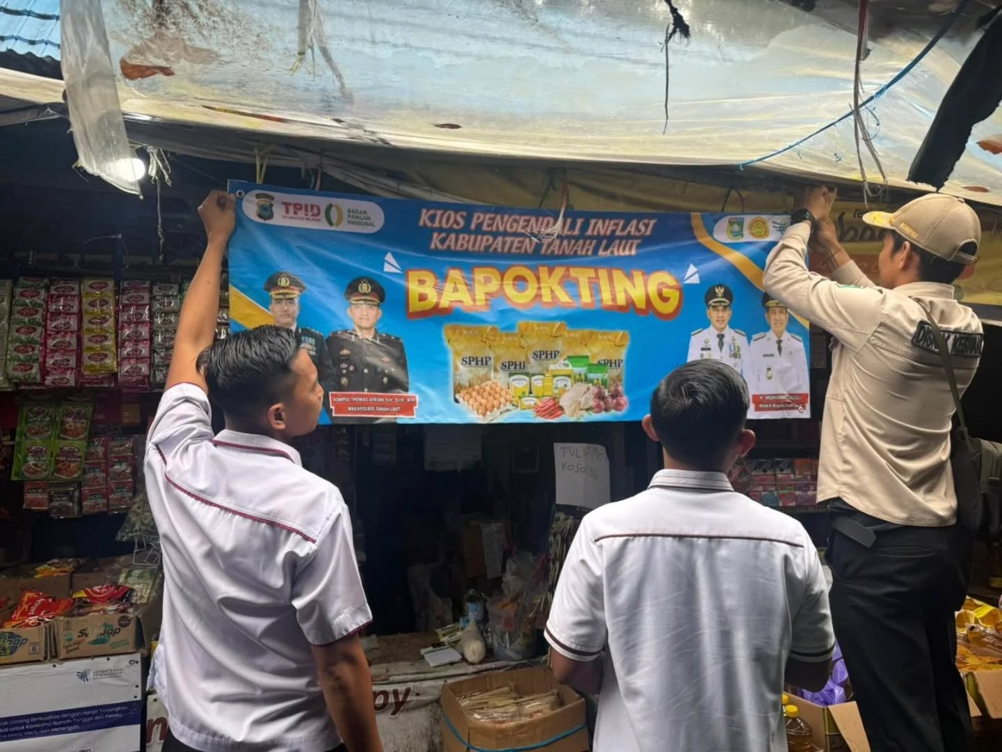 Jaga Stabilitas Harga, Pemkab. Tanah Laut Luncurkan Kios Pengendalian Inflasi