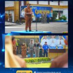 Ini Kata Sekda Tanah Laut Sampaikan Pesan Bupati di  Apel Gabungan