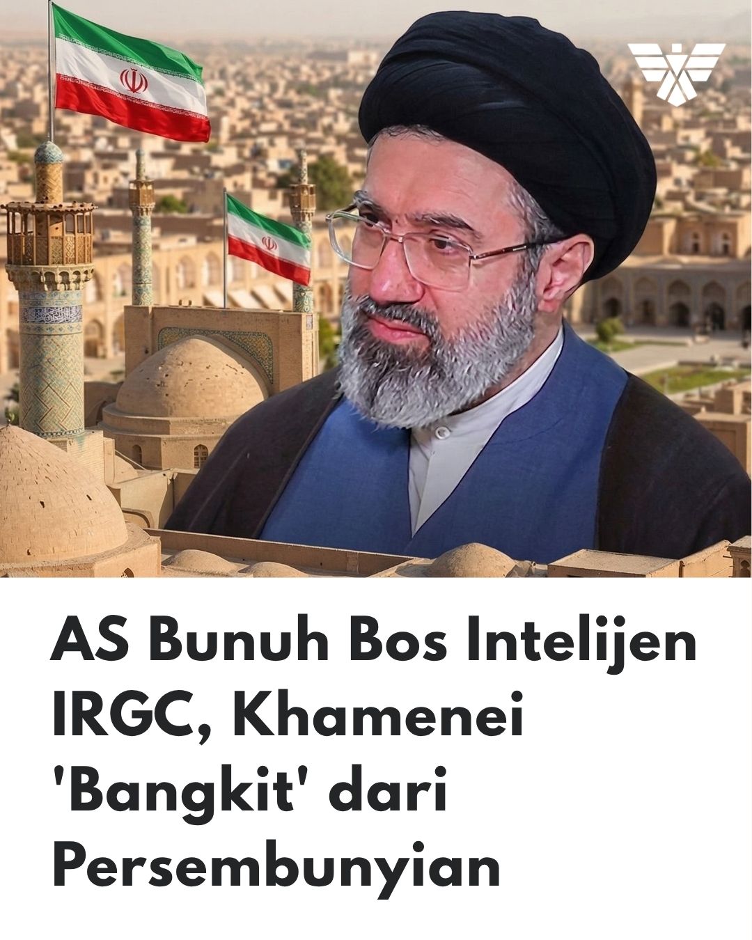 AS Bunug agen Intilijen ARGC, Khamenei “Bangkit” dari Persembunyian