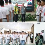 Sekda Zulkifli Resmi Tutup Seleksi Paskibraka Barito Kuala tahun 2026