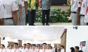 Sekda Zulkifli Resmi Tutup Seleksi Paskibraka Barito Kuala tahun 2026